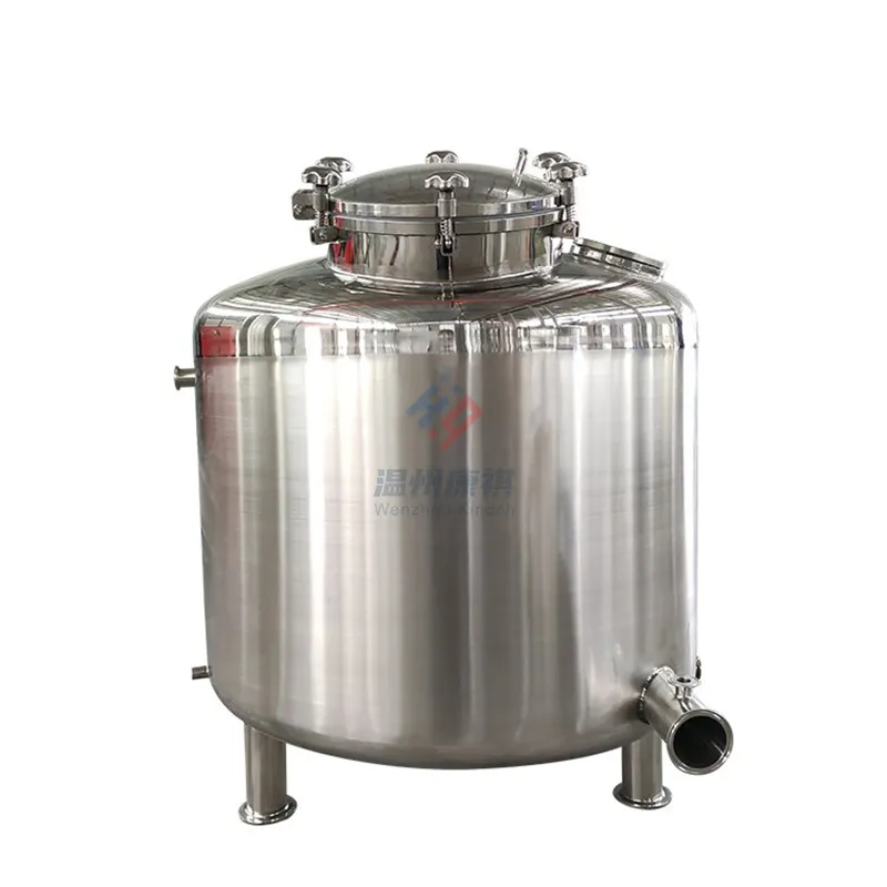 خزان تخزين SUS304/SUS316L من الفولاذ المقاوم للصدأ للمشروبات الصالحة للأكل/الحليب/البيرة/الزيت/النبيذ/الكحول
