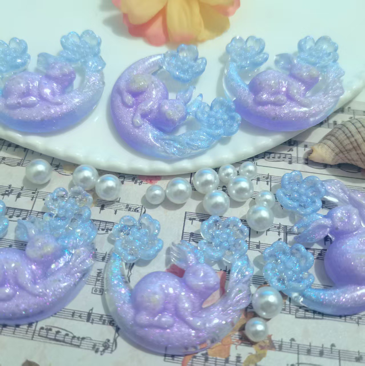 Light purple light blue