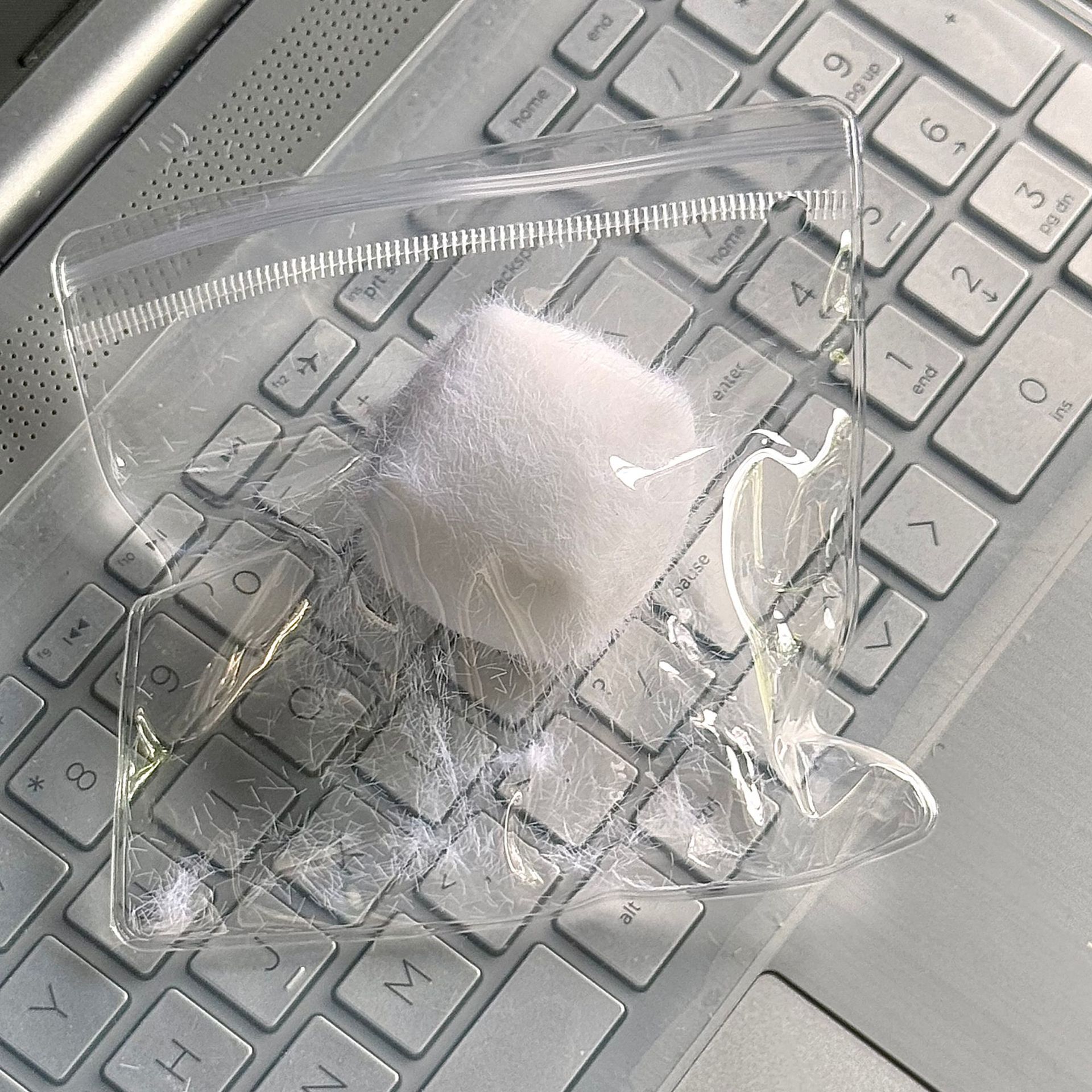 20815-Furry Tofu Cube squishy toy