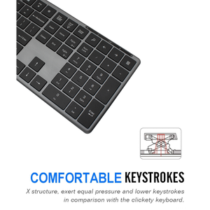Hot Selling Ergonomic ItemHK8986 <strong>Computer</strong> Accessory Silent <strong>Keyboard</strong> Desktop Standard <strong>Computer</strong> 2.4G Bluetooth Wireless <strong>Keyboard</strong> - Product Image 3