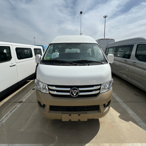Foton View CS 2マニュアル/自動Hiace Van 4Lディーゼル/電気エンジンAWDドライブファブリックシート右ハンドダークジャパニーズ「ウィッシュズ」