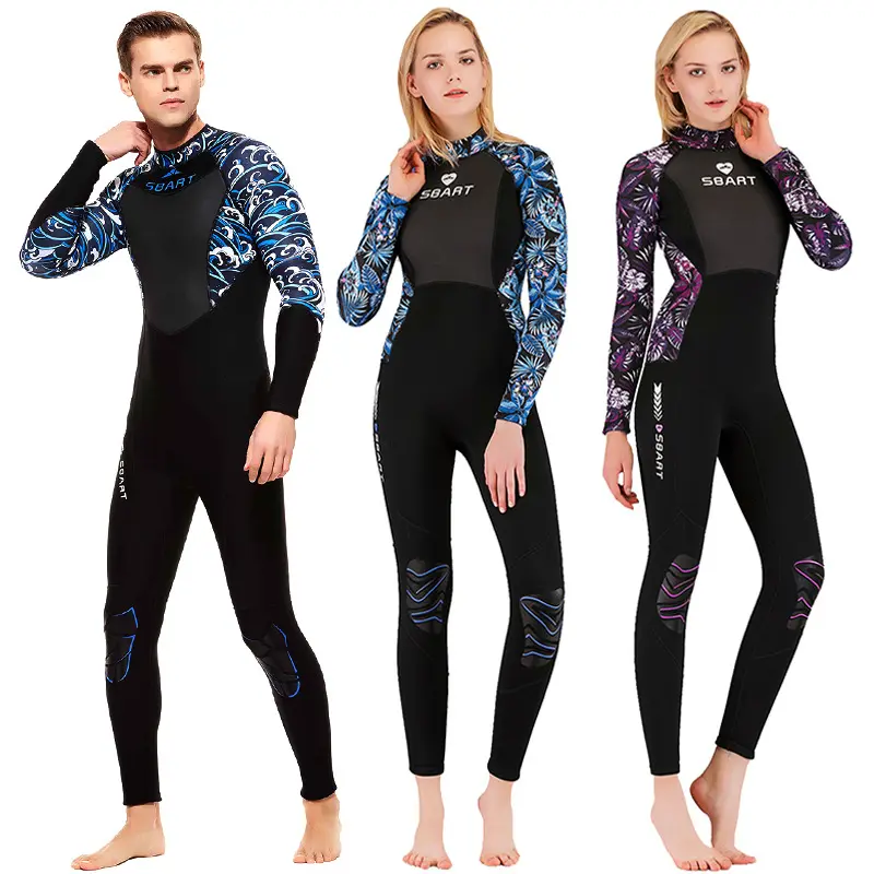 Smart-ropa de Surf de 3MM para mujer, traje de neopreno para Freediving, traje húmedo de cañón de 3MM