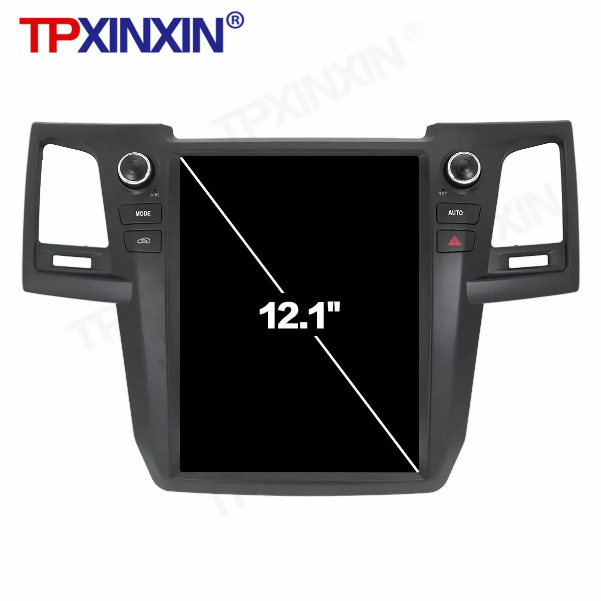 Android 11.0 Qualcomm per Toyota Fortuner 2007-2015 Car Player unità principale navigazione GPS Multimedia Video lettore DVD Radio GPS