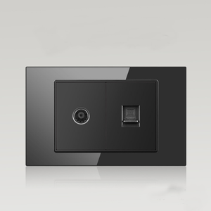 <strong>Uk</strong> Standard Wall <strong>Mounting</strong> Double Mf Wall Switch With Usb and Type C 146mm <strong>Uk</strong> Standard Wall Switch and Usb Charging Interface - Product Image 3