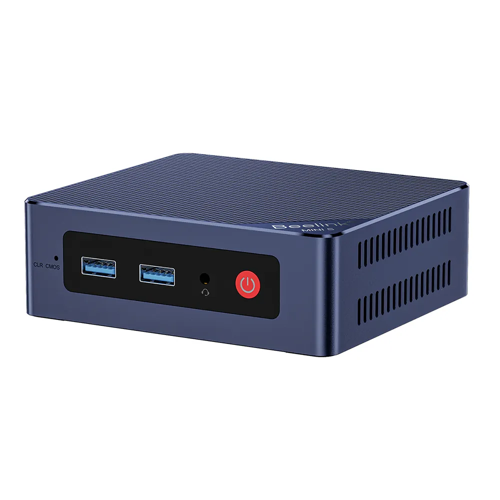 Beelink Mini S12 Mini PC Intel Alder Lake N95 4C/4T Computadora de bolsillo H RJ45 SODIMM DDR4 8G PCIe SSD 256G mini computadora