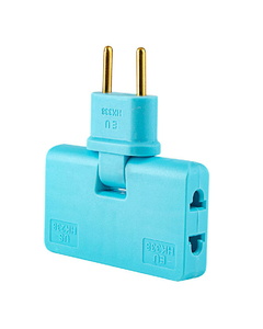 Nuevo convertidor de enchufe giratorio Eu uno en tres enchufe de extensión de 180 grados enchufe múltiple Mini adaptador de salida inalámbrico Delgado Luz - Product Image 3