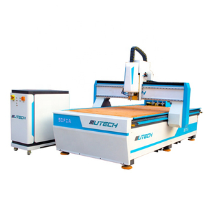 Low Price 2 in 1 Woodworking <strong>Multi</strong> Head 3d <strong>Cnc</strong> <strong>Router</strong> <strong>Atc</strong> Oscillating Knife Cutting Machine with Ccd 1325 3018 - Product Image 6