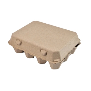 Hộp đựng trứng bảo vệ môi trường chống sốc khay trứng phân hủy, khay trứng bột giấy loại bỏ để vận chuyển - Product Image 2