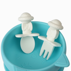 BPA-Free Plastic Spill Proof Stay <strong>Put</strong> Suction Feeding Bowl with Lid for Baby Toddler Kids