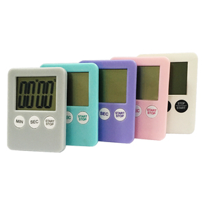 EMAF Timer da cucina digitale universale conto alla rovescia Timer da cucina con cifre grandi allarme forte supporto magnetico porta del frigorifero - Product Image 5