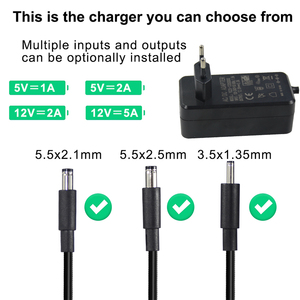 12V 5A 60W Power Supply Charger Class 5 AC DC Switching Adapter <strong>Input</strong> 100-240V <strong>Output</strong> 12 Volt 5 Amp for Security CCTV <strong>Camera</strong> - Product Image 2