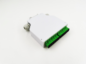 DIN导轨塑料光纤接线盒8 12 24芯端口室内安装FTTH FTTX网络配电配线架 - Product Image 6