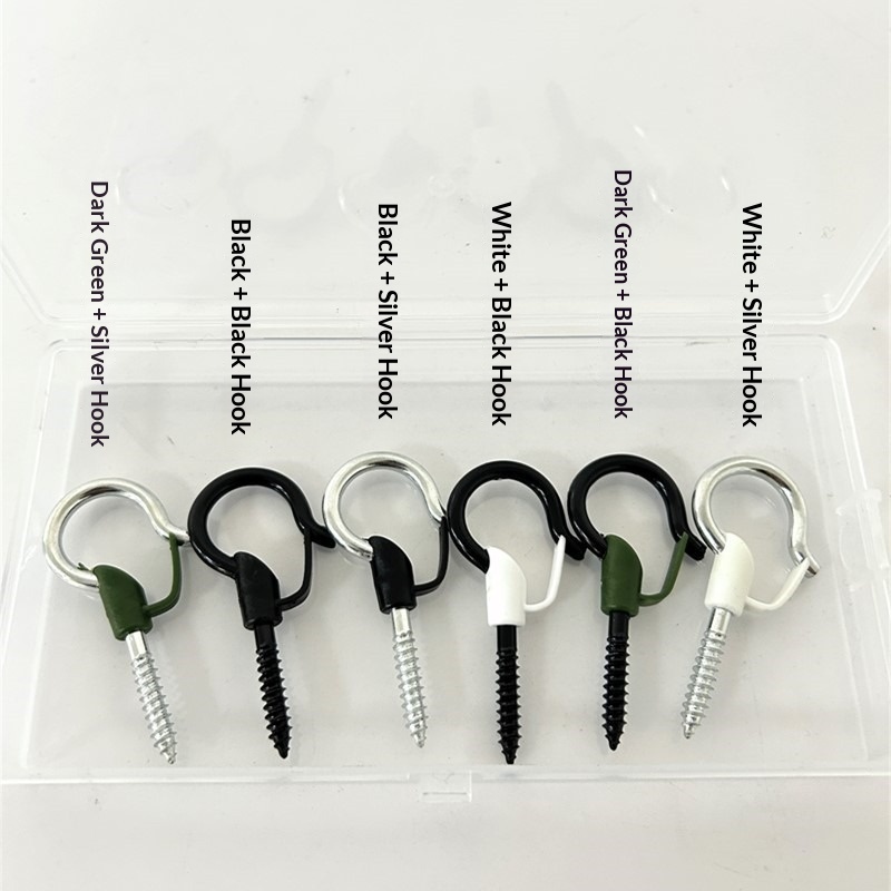 White+Silver Hook One box=6 sets (72 * 52 * 16mm)