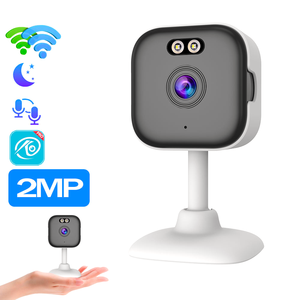 กล้องวงจรปิด CCTV ขนาดเล็กในอาคารระบบ WiFi CS770การมองเห็นในเวลากลางคืนแบบสีเต็มรูปแบบสำหรับการตรวจจับมนุษย์ระบบเสียงสองทางมุมกว้างข้อมูลระบบคลาวด์1ปี - Product Image 1