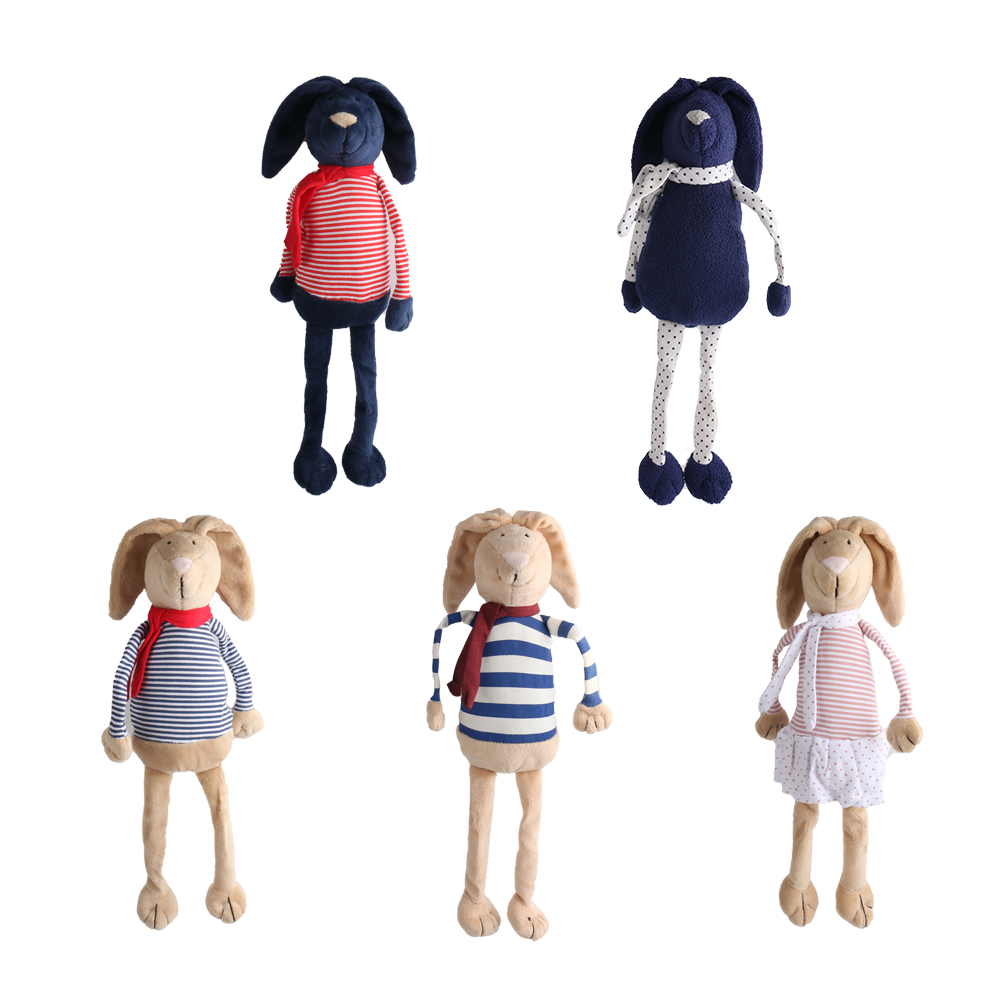 キッズ & ギフト用の高品質のカスタムかわいいぬいぐるみブルーぬいぐるみバニー - Product Image 1