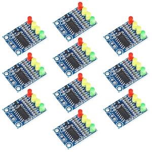 10PCS PCB Board For XD-82B 12V Battery Level Indicator Module 4 Paragraph 4 Onboard Battery Indicator <strong>LED</strong> Lights - Product Image 1