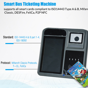 Высокое качество ISO7816 Android NFC карта для мобильного автобуса проверка билета пассажира с GPS и IP-камерой P18-Q - Product Image 5