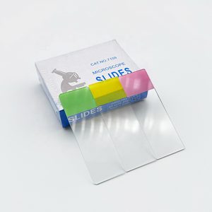 <strong>Laboratory</strong> Consumable Glass <strong>Microscope</strong> <strong>Slides</strong> Clips Colored Frosted Prepared <strong>Microscope</strong> <strong>Slides</strong> 7109 - Product Image 1