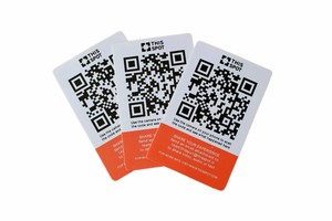 Custom CMYK Printing PVC Plastic <strong>QR</strong> <strong>Code</strong> Printed Card Membership Card - Product Image 6