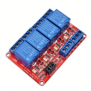 Il modulo relè a 4 canali 5V con isolamento optoaccoppiatore supporta Trigger alto e basso all'ingrosso - Product Image 1