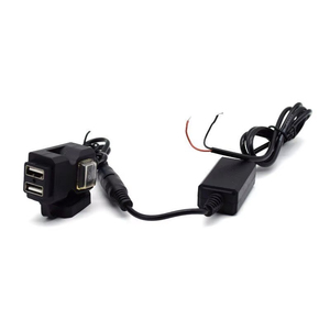 DC 12Vデュアルソケット3.1AカーシートUSBバス充電器12 24Vフラット面パネルマウント - Product Image 3