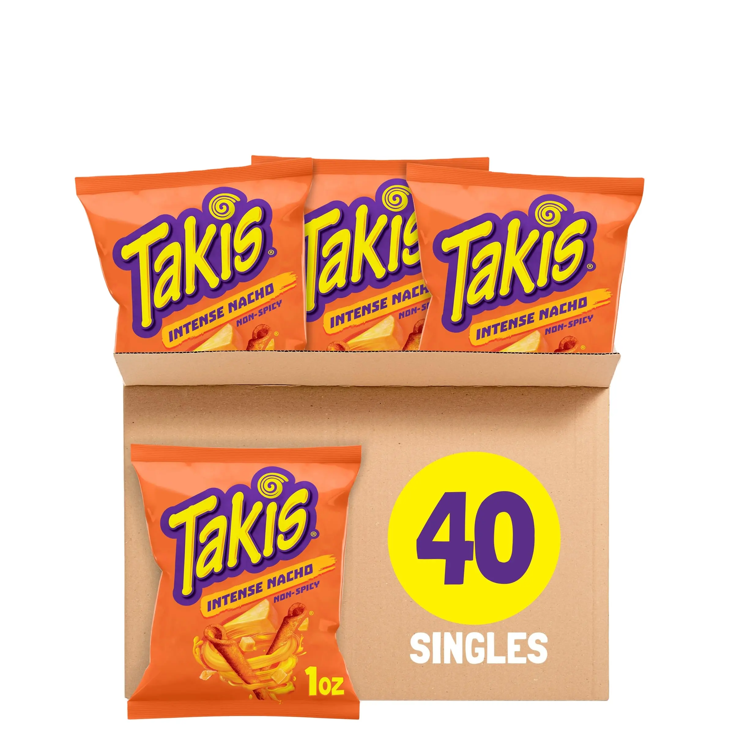 Toptan aromalı 50 karton Multipack Takis Rolls yoğun Nacho, Nacho peynir