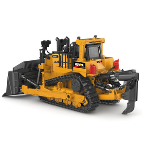 Huina 1700 1/50 Scale Die Cast <strong>All</strong> Alloy Heavy Bulldozer Static Model Bulldozer Metal Simulation Engineering Model Kids <strong>Toy</strong> - Product Image 3