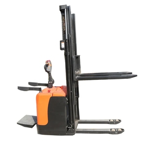 Elektrischer Gabelstapler Voll automatisches hydraulisches Hebe fahrzeug zum Be-und Entladen von Paletten Elektrischer Staplers tapler - Product Image 4