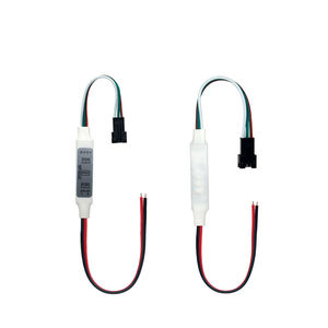 MINI Bunte HF-Fernbedienung DC 5-24V LED Pixel Strip Controller mit manuellem Schalter UCS1903 Kompatibel - Product Image 5