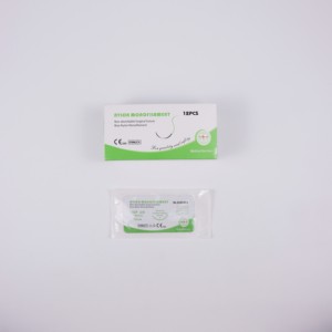 Tıbbi sütür naylon usp 2/0 ~ 6/0, emilemez ve CE ve ISO ile kesinlikle steril - Product Image 2