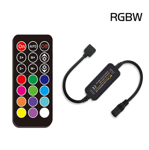 RGBW мини 21-клавишная полоска светодиодных диммерных контроллеров RF 21 клавиши дистанционного управления для светодиодных ламп