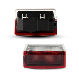 Beyaz + kırmızı LED iç lamba kapı lambaları için Merceds-Benz B sınıfı c-sınıfı e-sınıfı W176 ML sınıfı gl-sınıf 4MATIC, 2 paket - Product Image 4