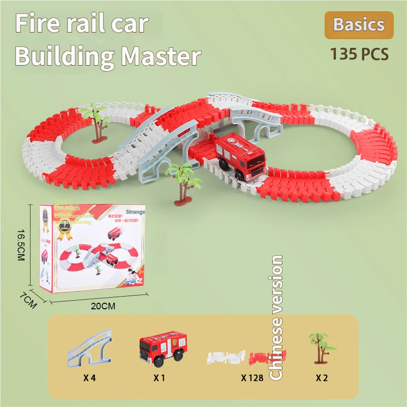 Wagon de lutte contre les incendies de base 135 pièces