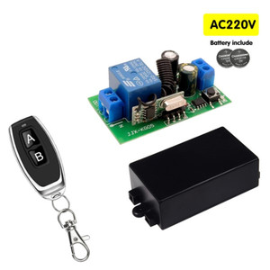 Interruttore di controllo remoto Wireless 433MHz AC110V 220V 10A 1CH modulo relè ricevitore ON OFF telecomando per lampadina a Led fai da te - Product Image 5