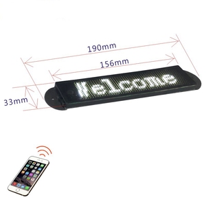 APP Programmier bares Mini-LED-Modul-Anzeige schild Android Ios Control LED-Bildschirm teile für Hut, Taschen, Kleidung, Schuhe - Product Image 5