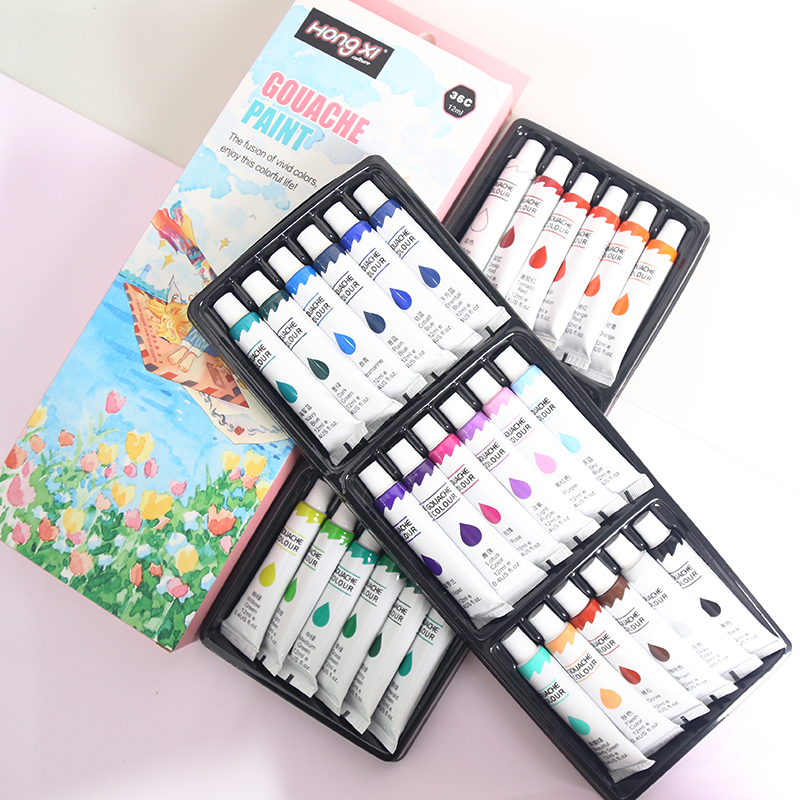 12ml * 36Colors (English Hanging Card Box)