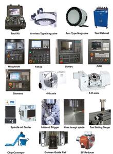Langzeit Sorgenfreier Service VMC-Maschine VMC 855 850 Vertikales Bearbeitungs zentrum 3-Achsen-4-Achsen-CNC-Fräsmaschine aus chinesischem Metall - Product Image 6