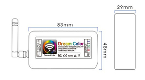 Feican WIFI светодиодный RGB контроллер DC12V 24V контроллер приложения для смартфона RGB полосы освещения - Product Image 6