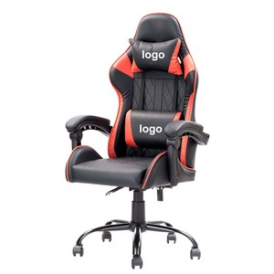 カスタムロゴリクライナー新羅ゲーマーリンケージアームレスト調整可能ヘッドレストコンピュータチェア人間工学的オフィスゲームチェア - Product Image 1