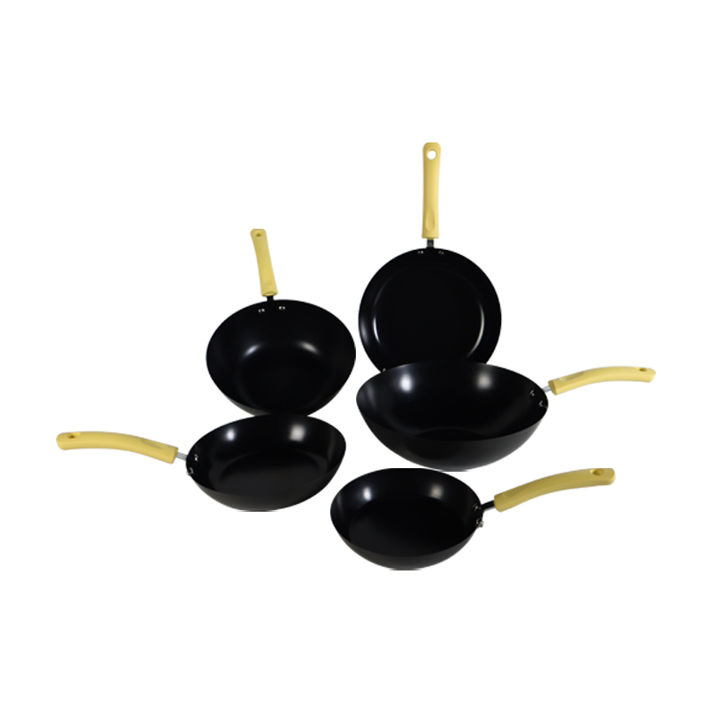 Warm yellow bakelite handle