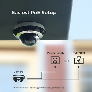 ANNKE 4MP 4X光学变焦PoE PTZ摄像机IP66防水户外彩色夜视防雾安全摄像机 - Product Image 6