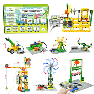 Kidsbits Smart Engineering Kit DIY Electronic Building Blocks Set Scratch Programming Kit para Arduino