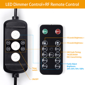 Neues Design S14 LED String Light Dimmer mit 120V US Plug RF Fernbedienung LED Dimmer für Lichterketten - Product Image 5