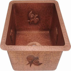 独特的便宜 undermount 角铜厨房水槽 - Product Image 3