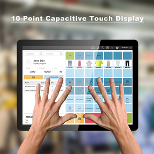 Pannello multifunzione touch all-in-one per pc montaggio a parete fanless pannello industriale per computer desktop incorporato - Product Image 4