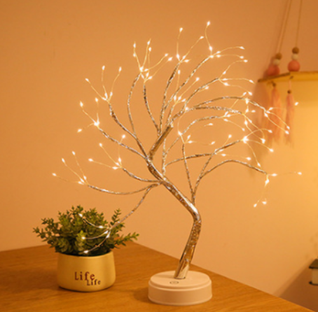 108LED fil de cuivre arbre lumière