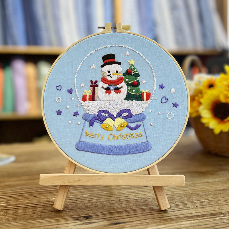 Wall art - bell and snow (not a finished product)