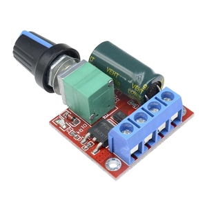 Mini 5A 90W PWM 12V DC motore regolatore di velocità modulo DC-DC 4.5V-35V regolabile regolatore di velocità regolatore regolatore di controllo interruttore 24V - Product Image 4