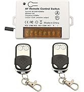 High Grade 10A <strong>Relay</strong> Module with RF Remote <strong>Control</strong> Switch Smart <strong>Wireless</strong> Switch for Home Use Fixed Code - Product Image 2