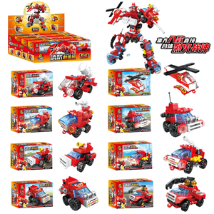 Hy Đồ chơi bán lẻ 5 Nhân Dân tệ Tương thích với các khối xây dựng Robot biến dạng các hạt nhỏ lắp ráp giáo dục trẻ em - Product Image 1